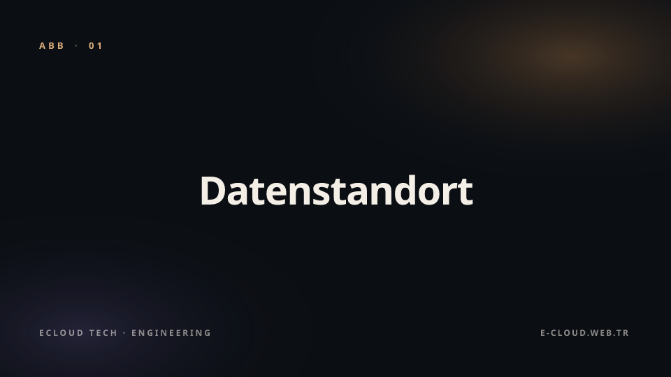 Abbildung 1 — Datenstandort — die technische Bedeutung von KVKK Artikel 9
