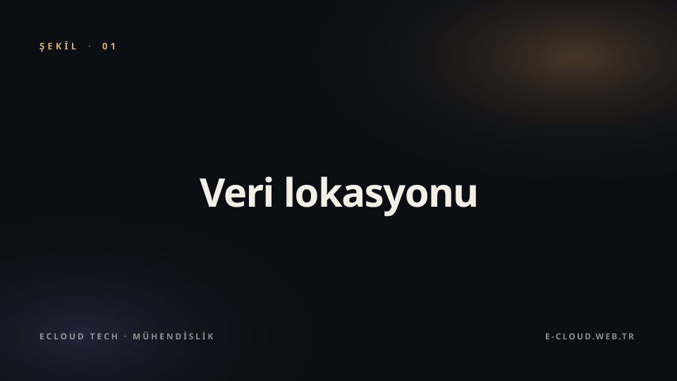 Şekil 1 — Veri lokasyonu — KVKK md.9'un teknik anlamı