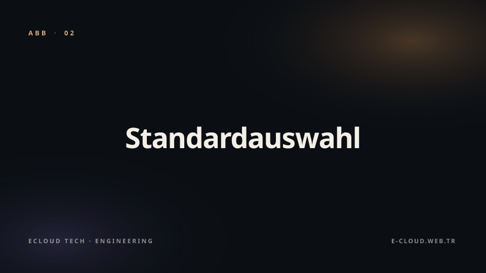 Abbildung 2 — Standardauswahl — PTES, OWASP, NIST: welcher?